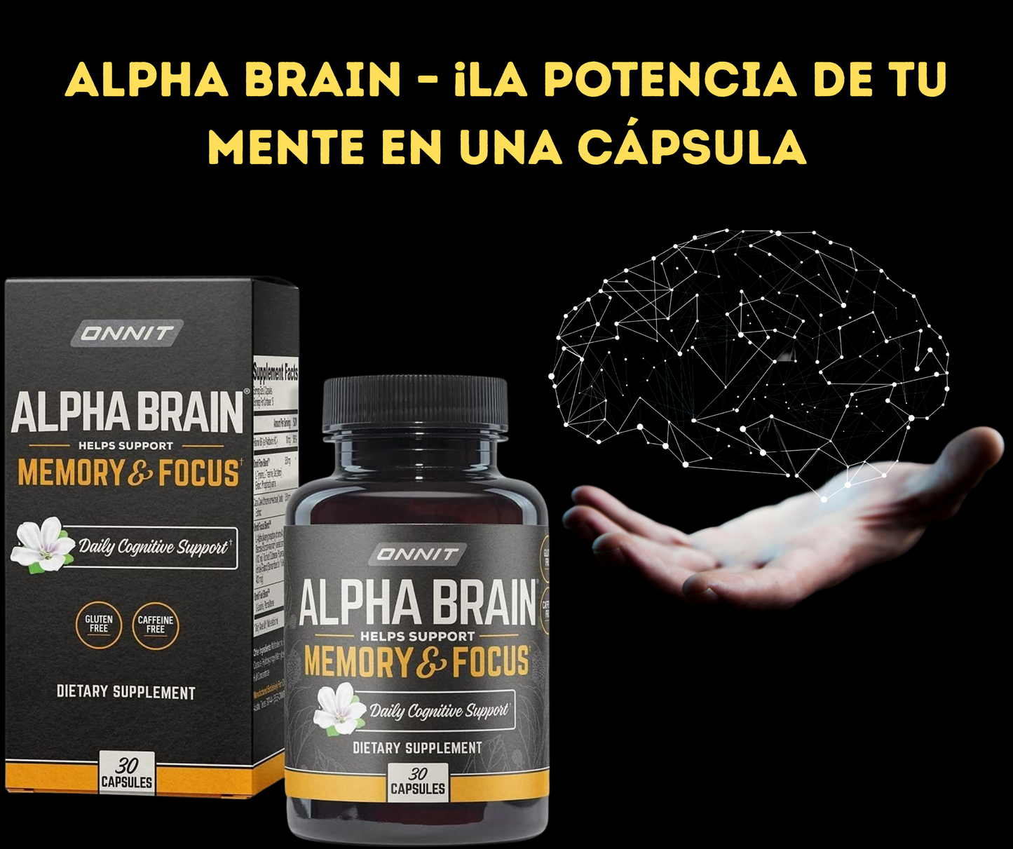 Alpha Brain – El poder de tu mente en una cápsula